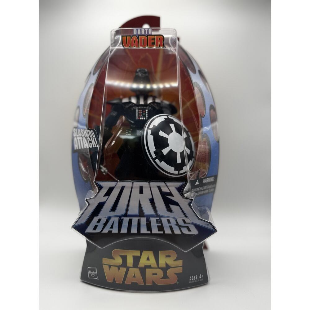 Star Wars Force Battlers Darth Vader‎ Slashing Attack Action Figure 2005 - Picture 3 of 4